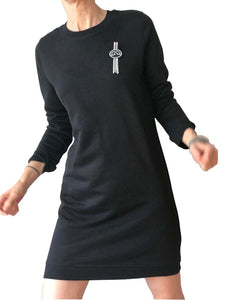 sudadera vestido (NIZA) little black dress